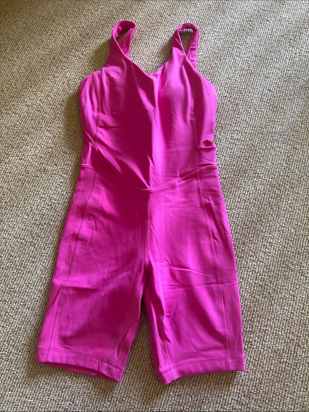 lululemon sonic pink one piece-